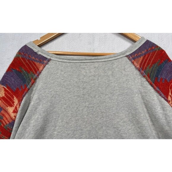 Ralph Lauren Denim & Supply Sweater Aztec Southwestern Knit Fringe Women's XL - Picture 6 of 8
